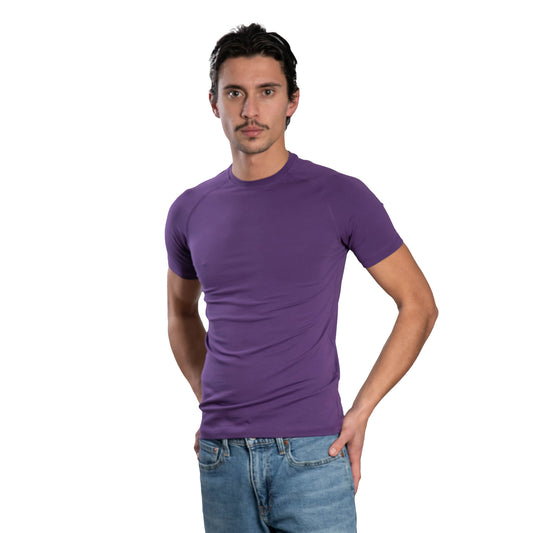 Мъжка  тениска с къс ръкав - реглан обло деколте - Decade.shop