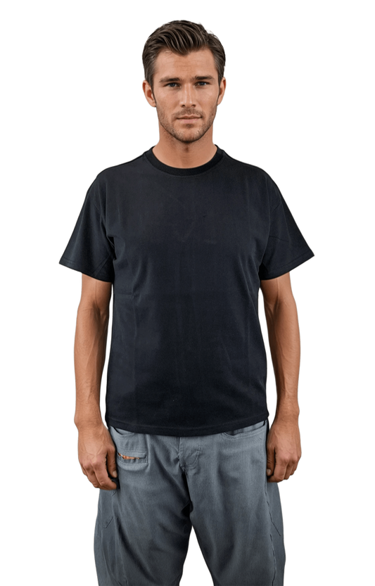 Мъжка  тениска с къс ръкав  обло деколте - Овър сайз - Decade.shop